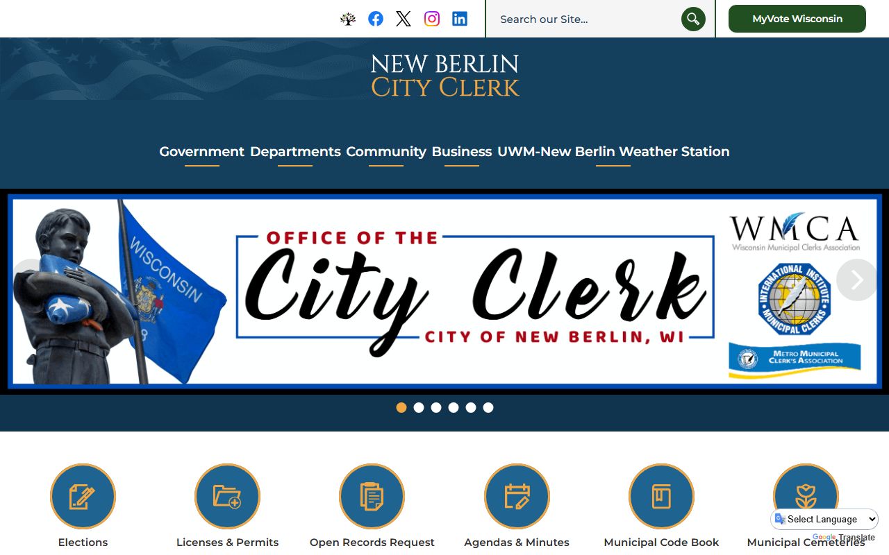New Berlin Civil Court Records city clerk resource