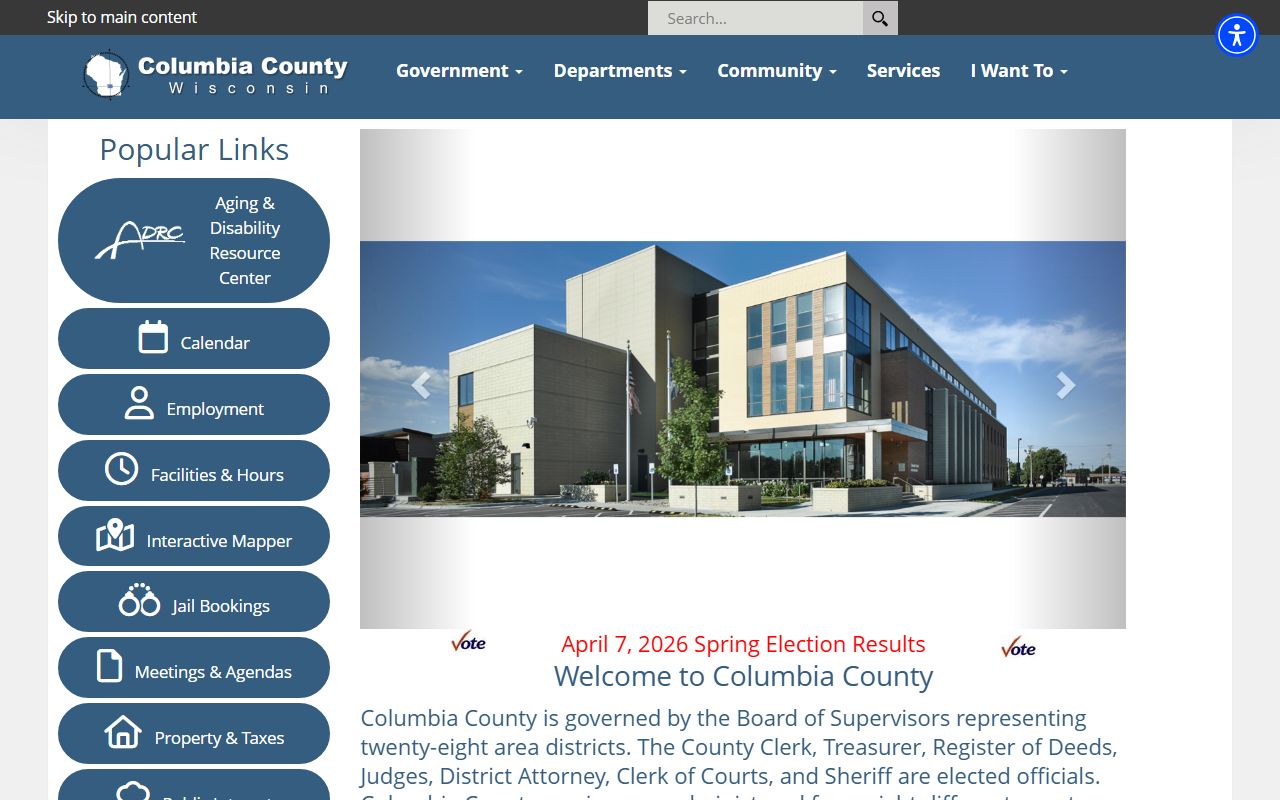 Columbia County Civil Court Records county government resource